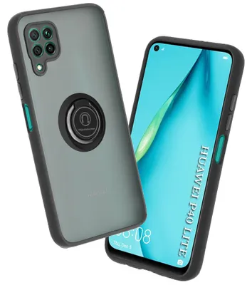 Produktbild von Techsuit Glinth Back Cover Hülle für Huawei P40 Lite - Schwarz