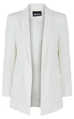 Produktbild von PIECES Pcbozzy Ls Loose Blazer Noos BC klassischer Blazer Cloud Dancer Größe XS