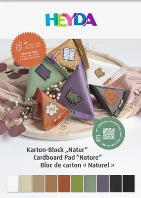 Image de Bloc de carton "Nature" | A4 20 feuilles