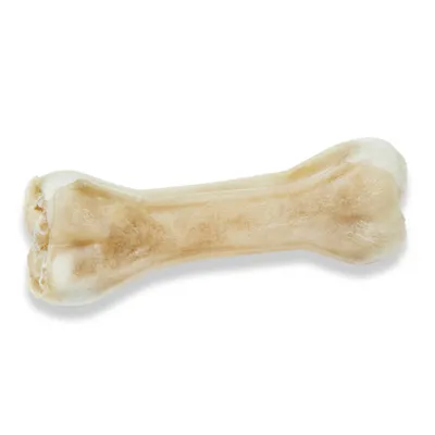 Produktbild von Kauknochen für Hunde mit Schaf (17 cm) – 5 Stück – natürlicher Kausnack aus Rinderhaut, unterstützt saubere Zähne und gesundes Zahnfleisch