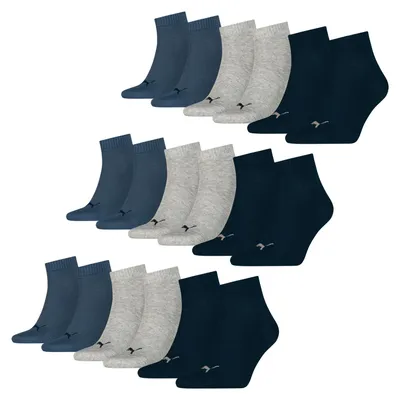 Produktbild von 9 Paar PUMA Uni Quarter Socken