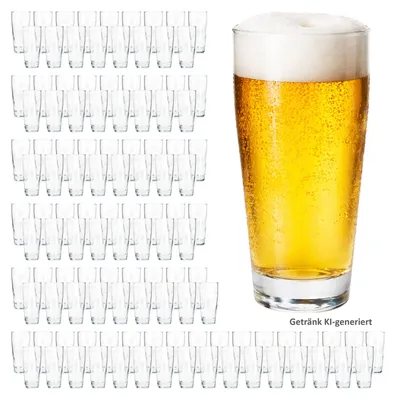 Produktbild von 120x Willibecher 0,2 L geeicht Bierglas Trinkglas Cocktails Drinks
