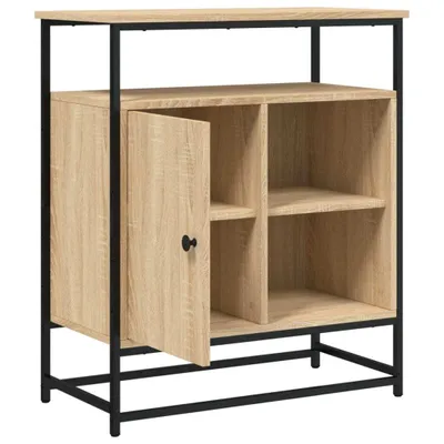 Zdjęcie produktu dla vidaXL Kredens dąb sonoma 69x35x80 cm materiał drewnopochodny