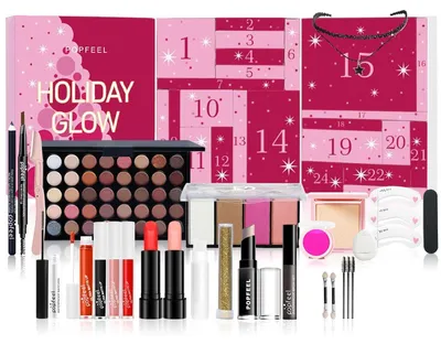 Produktbild von Adventskalender 2026 Make-up Set Box 24 Beauty-Momente mehrfarbig