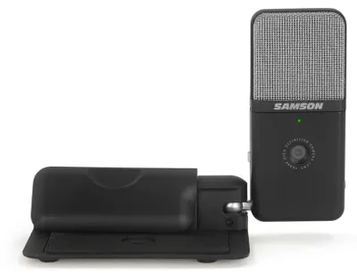 Produktbild von Samson Mikrofon Go Mic Video Clip on USB Mikrofon mit Kamera