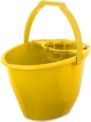 Produktbild von Bodenreinigungseimer mit Auswringkorb, gelb, 11 l, BONUS B105