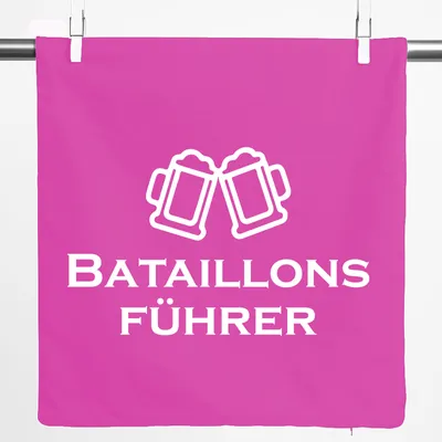 Produktbild von Huuraa Kissenbezug Bataillonsführer Schützenfest 40x40cm Fuchsia Baumwolle Dekokissenbezug Geschenkidee