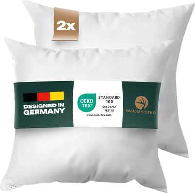Produktbild von 2er Set Mikrofaser Kopfkissen 80 x 80 cm Allergiker geeignet