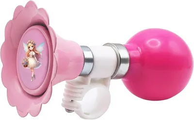 Productafbeelding van Kinderfietshoorn roze, weerbestendig, voor kinderfiets