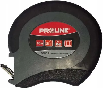 Produktbild von Gerolltes Maßband 10 m x 13 mm Stahlbandmaß Bau Meter