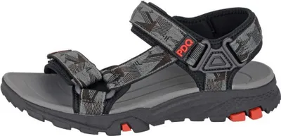 Produktbild von PDQ - Herren Sandalen, Logo DF2402 (40,5 EU) (Grau/Schwarz)