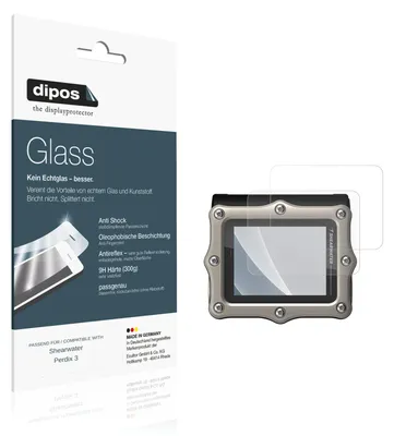 Image de 2x Protection ecrán pour Shearwater Perdix 3 mat Verre souple Film Protecteur 9H dipos