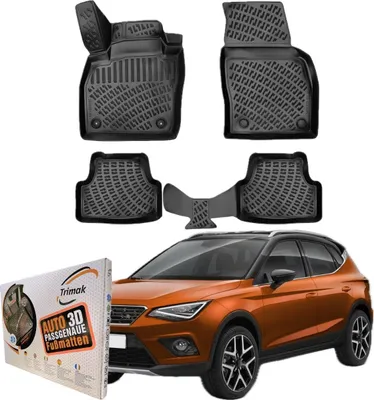 Produktbild von Trimak Autofußmatten kompatibel mit SEAT ARONA Auto Allwetter Gummimatten