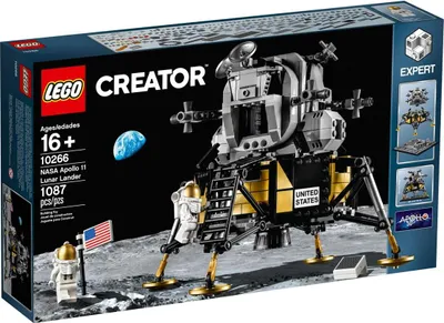 Produktbild von LEGO® Creator Expert 10266 NASA Apollo 11 Mondlandefähre