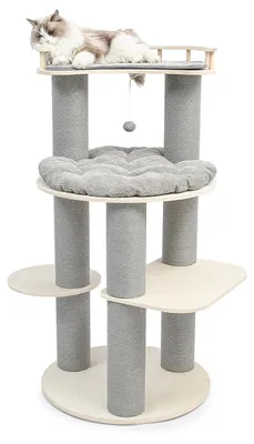 Produktbild von Kratzbaum Miles · beige · ca. 69 x 69 x 135,5 cm