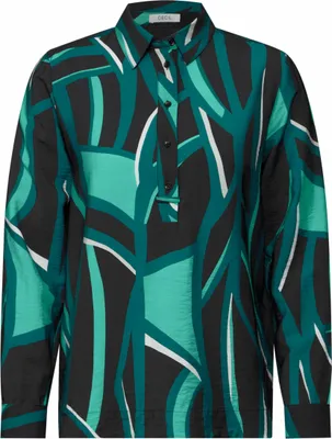 Produktbild von TOS Multicolor Print Blouse 30001 Black Größe S