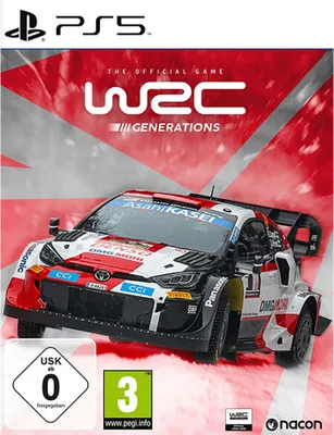 Produktbild von NACON WRC Generations, PlayStation 5, Multiplayer-Modus, E (Jeder)