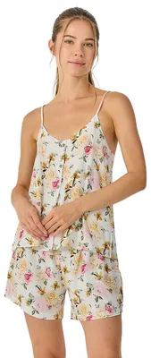 Produktbild von J&J Brothers Damen-Sommerpyjama mit dünnen Trägern JJB32
