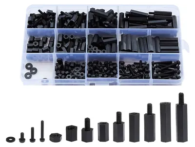 Image de Kit d'assortiment de entretoises hexagonales en nylon