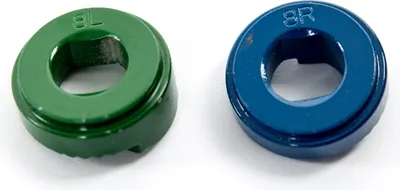 Produktbild von Shimano Nexus Alfine Nabenschaltung Fixierscheibe Sicherungs Scheibe Set 8L grün 8R blau