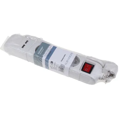 Obrázok produktu pre Erard - Multistekker 3 X 16A 1M+Usb+Schalter - 8366