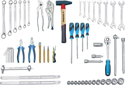 Image de Assortiment d'outils Gedore 69 pcs ZOLL S 1151 A