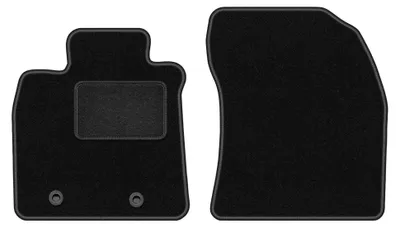 Immagine prodotto di Tappetini anteriori in moquette per Toyota Avensis III T27 2009-2018 (station wagon/liftback/berlina) – 2 pezzi, neri, su misura – Wielganizator LUX