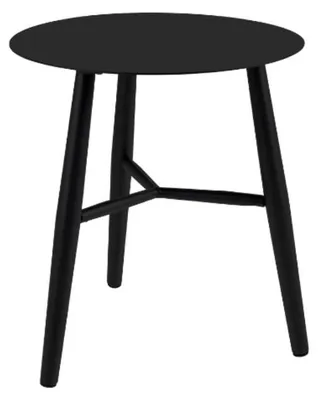 Produktbild von Beistelltisch Vannes 45 x 50 x 45 cm Aluminium Schwarz