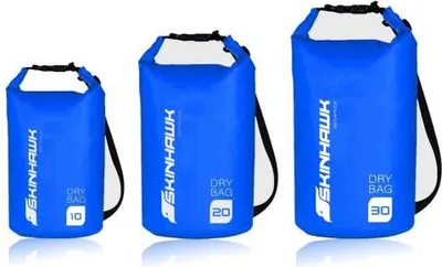 Produktbild von SKINHAWK Dry Bag für SUP-Board – Blau / 30 Liter