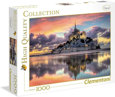 Produktbild von Clementoni High Quality Collection Puzzle "Mont Saint Michel" 1000 Teile