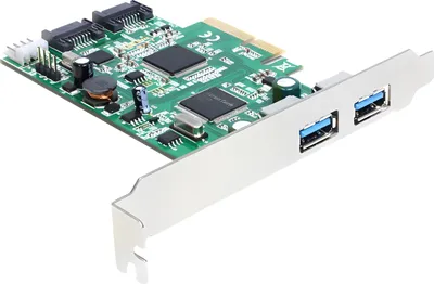 Obrázok produktu pre Karta Delock PCI Express > 2 x externé USB 3.0, 2 x interné SATA 6 Gb/s
