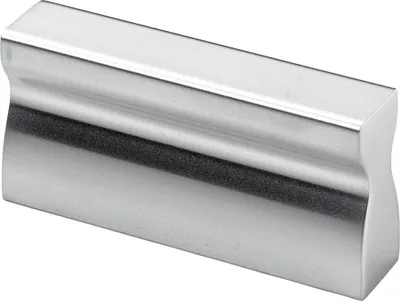 Produktbild von Hettich Möbelgriff Aluminium silber 10,0 x 46,0 x 23,0 mm - 1 Stück