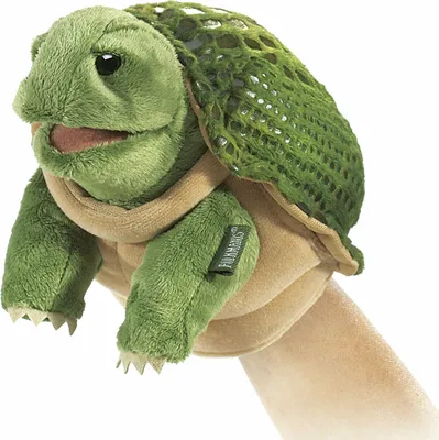 Produktbild von Folkmanis Handpuppe Schildkröte 17 cm