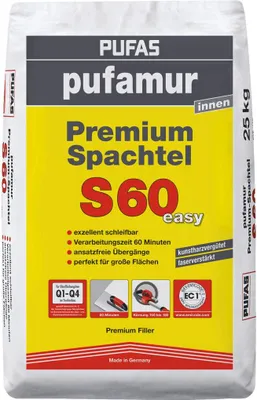 Produktbild von Pufas pufamur Premium-Spachtel S60 easy 25kg 32406000