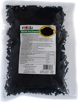 Immagine prodotto di Alghe Wakame essiccate 100 g - Nobi