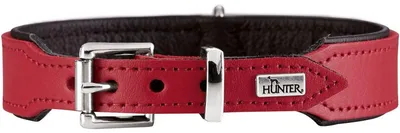 Productafbeelding van Halsband, basic model, kleur rood/zwart, maat 42