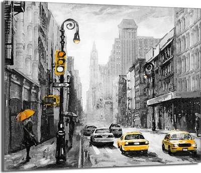 Obrázek produktu pro Krycí deska sporáku 60x52 keramický kryt varné desky splashback skleněná deska deco krájecí deska, město New York