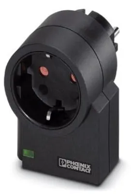 Zdjęcie produktu dla Phoenix Contact 2882200, 230 V, Czarny, Poliamidowy, IP20, 101,34 g, 56 mm