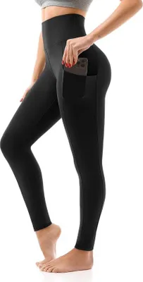 Produktbild von Famanu Capri Leggings Hochbundig - Buttery Soft, Nicht Transparent, Tummy Control, Plus Size mit Taschen, XXL