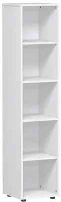 Produktbild von Geramöbel Regal mit Standfüßen, 400x400x1808, Weiß, S-345001-W