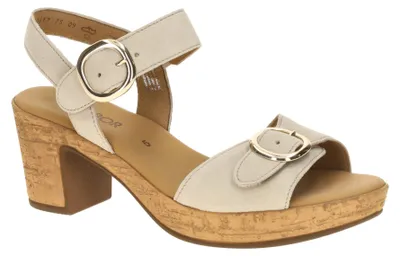 Produktbild von Gabor 84.764 Damen Sandale - Sandaletten grau Elegant NEU