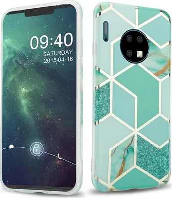 Produktbild von Cadorabo Schutzhülle für Huawei MATE 30 Hülle in Grün TPU Handyhülle Etui Case Cover
