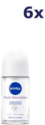Zdjęcie produktu dla 6 sztuk dezodorantu w kulce NIVEA Fresh Sensation 50 ml