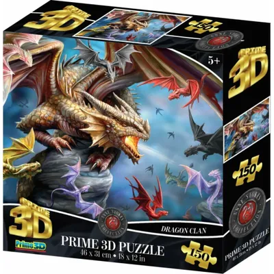 Produktbild von PRIME Drachenclan 3D Puzzle 150 Teile