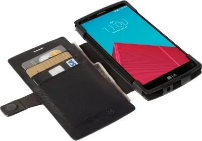 Produktbild von Krusell 60250, Geldbörsenhülle, LG, G4, Schwarz