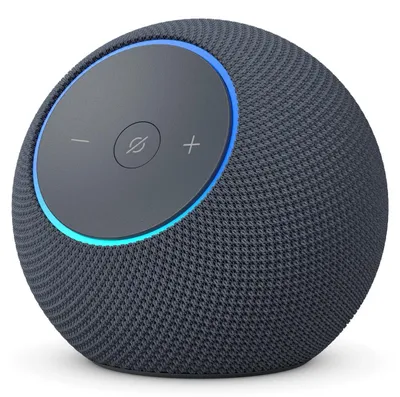 Obrázok produktu pre Amazon Echo Dot Max, Amazon Alexa, Guľovitý, Čierna, Bezdrôtový, 802.11a, 802.11b, 802.11g, Wi-Fi 4 (802.11n), Wi-Fi 5 (802.11ac), Wi-Fi 6 (802.11ax), Wi-Fi 6E..., Batérie