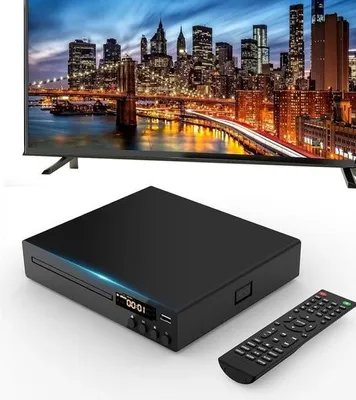 Image de Lecteur DVD avec HDMI – Lecteur Blu-ray – Lecteur DVD externe – Noir