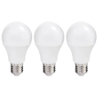 Produktbild von 3 x Müller-Licht LED Leuchtmittel A60 Birne 4,9W = 40W E27 matt 470lm warmweiß 2700K 200°