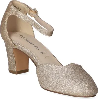 Image de Tamaris Femme Escarpin TAM-1-1-24432-20 LT.GOLD GLAM 36 [Chaussures Femme]