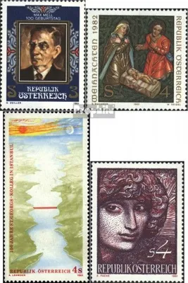 Produktbild von Briefmarken Österreich 1982 Mi 1723,1724,1725,1727 (kompl.Ausg.) gestempelt Sondermarken